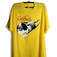 God Is My Co-Pilot (art punk NY) t-shirt vintage