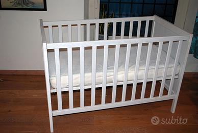 Lettino IKEA SUNDVIK con materasso