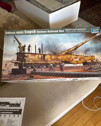 Modellismo trumpeter 280 mm leopold