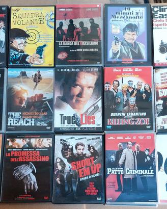 Dvd film azione, thriller 