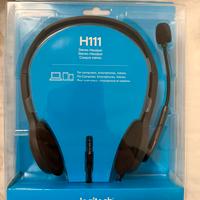 Logitech H111 Cuffie con Microfono Stereo