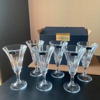 Bicchieri set da 6 Crystalite Bohemia Wellington
