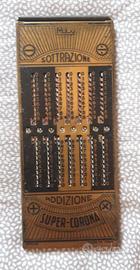 Calcolatrice Manuale SUPER CORONA M.D. Vintage