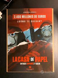 Poster La Casa di Carta - La Casa de Papel 40x28