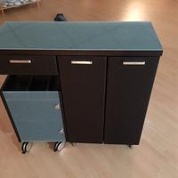 Mobile bagno wenge compatto