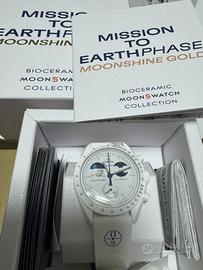 Swatch Moonshine gold mission to heartphase