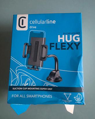 Supporto auto cellulare Cellularline HUG FLEX