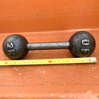 Antico Peso Manubrio 1800 Raro Con Diciture