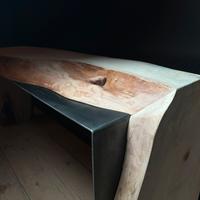 Line table -Minimal- cirmolo-ferro -handmade