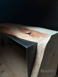Line table -Minimal- cirmolo-ferro -handmade