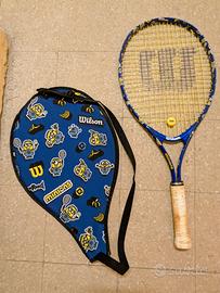 Racchetta tennis Wilson x Minions blu Junior 25 