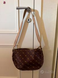 Borsa The Bridge monogram marrone Made in Italy