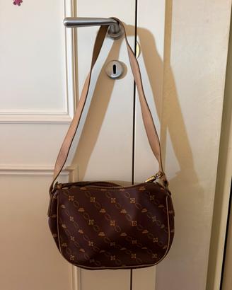 Borsa The Bridge monogram marrone Made in Italy