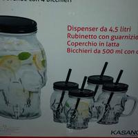 Dispenser bevande teschio Kasanova