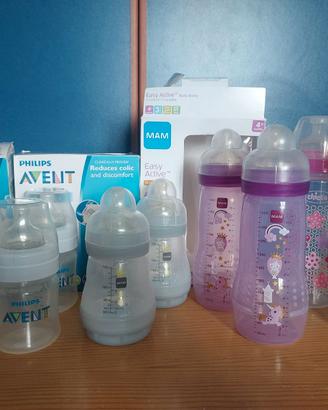 Lotto Biberon Grandi Marche (MAM, Avent, Chicco)