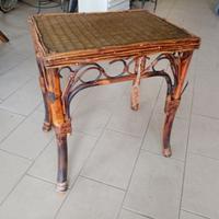 Tavolino in bambù cm 47x35xh55