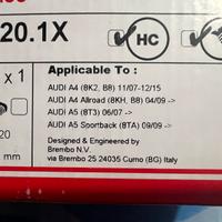 Dischi BREMBO XTRA nuovi audi a4 audi a5