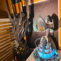 Lord Sauron mask - Gondor crown pure arts