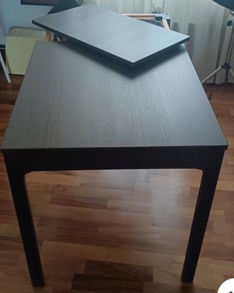 Tavolo ikea ekendalen con 4 sedie allungabile