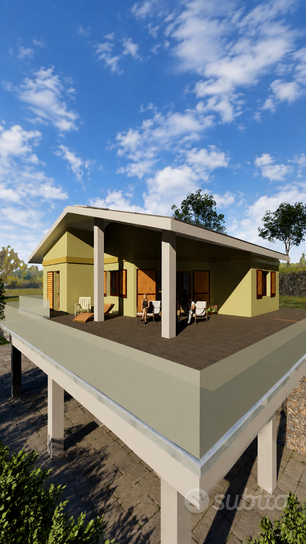 Terreno edificabile con progetto - Vista 2