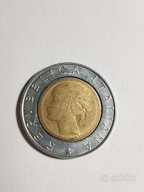 Moneta 500 Lire LUCA PACIOLI 