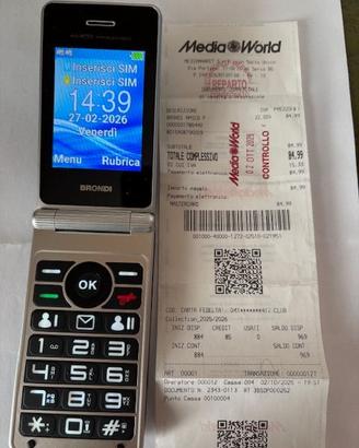 Telefono Brondi per anziani