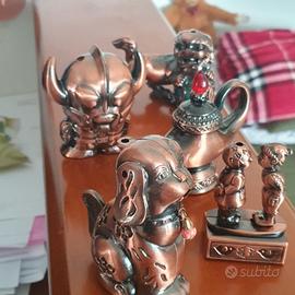 Set di accendini in boronzo/ottone