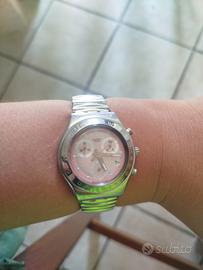 orologio SWATCH  SWISS rosa ciclamino
