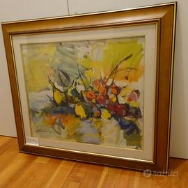 Baruzzi  Gino Olio su tela cm 48x58 autenticato