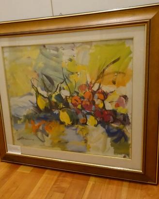Baruzzi  Gino Olio su tela cm 48x58 autenticato