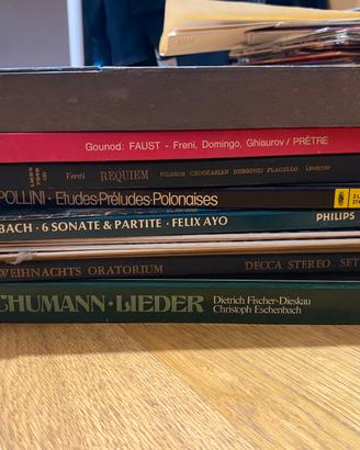 Collezione musicaclassica e operistica vinili60/70