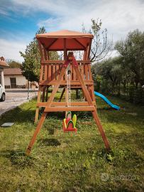 casetta gioco in legno Little tikes real eood