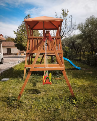casetta gioco in legno Little tikes real eood