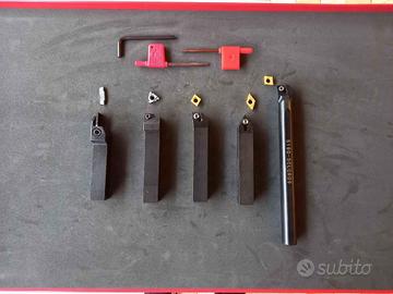 Set 5 Utensili Tornio da 16mm Nuovi