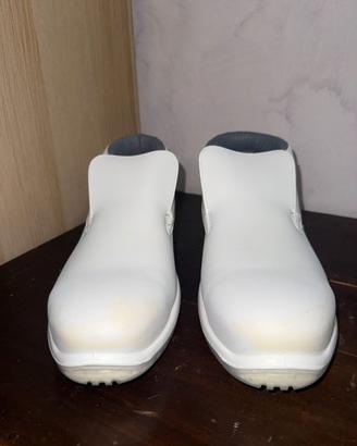 Scarpe da lavoro antinfortunistiche bianche n.44 -