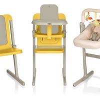 Seggiolone Brevi Slex Evo bianco con accessori