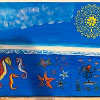 Quadro dipinto a mano