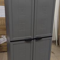 Armadio Portascope Resina 68x39,5x168 NUOVO