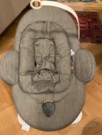 Sdraietta Stokke Steps Set Newborn Deep Grey