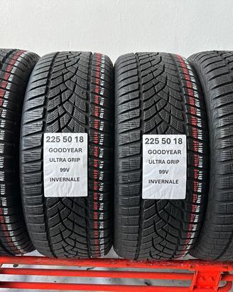 4 gomme 225 50 18 GOODYEAR INVERNALI