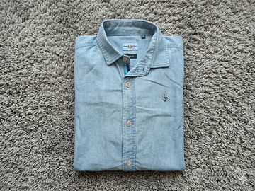 Camicia Harmont & Blaine Ragazzo - Effetto Denim /