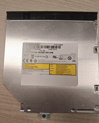 unità dvd cd lettore masterizzatore  modello Sn208