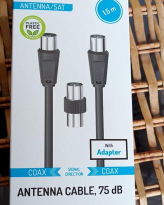 Cavo coassiale per antenna tv nuovo