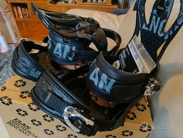 Attacchi/Bindings Snowboard Elan Xenon Black M/L