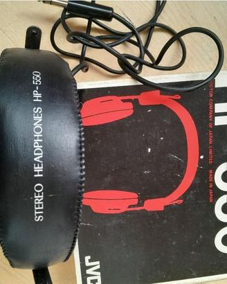 Headphones JVC HP-550 made in Japan 1970s
