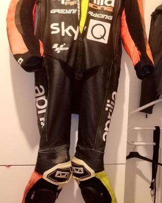 Tuta moto AWA predisposta airbag replica Aprilia