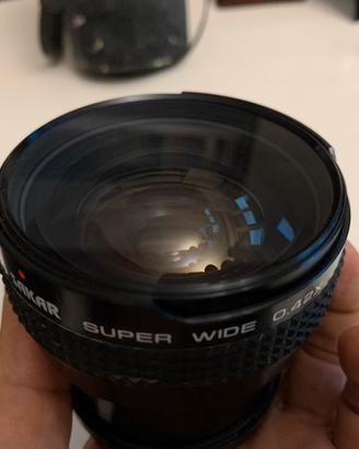 Obiettivo Sakar Super Wide 0,42x Grandangolo