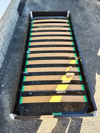 struttura letto con rete a foghe