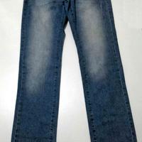 Pantaloni Jeans Denim Straight Fit Uomo taglia 46