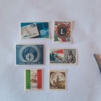 francobolli italiani 1967/68/71